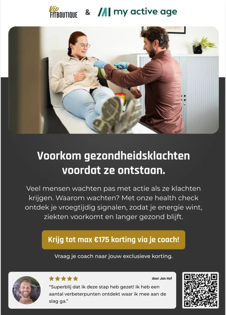 My Active Age en V I P  Fitboutique